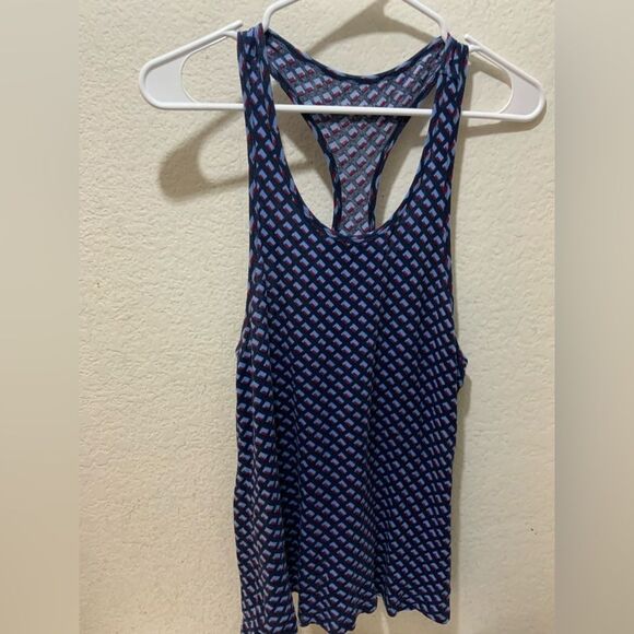 TORY BURCH SPORT Racerback Tank Top Sz M - Picture 1 of 4